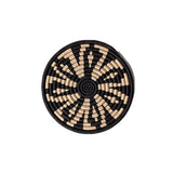 Trivet Pot Stand  Or Wall Hanging Art Decor  - Tan & Black