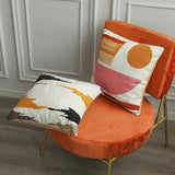 Crewel Embroidery Abstract Decorative Cushion Throw Pillow Covers 18 x 18 # 3