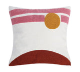 Crewel Embroidery Abstract Decorative Cushion Throw Pillow Covers 18 x 18 # 5
