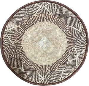 18" Across African Binga or Tonga Zimbabwe Basket Basket # 73