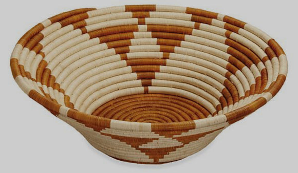 Trade Uganda African Bukedo Bowl Earth Tone 13