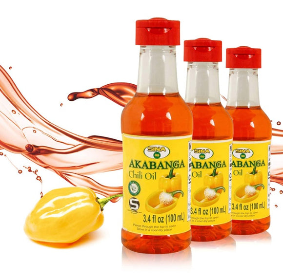 3 pack of Akabanga Extra Hot Chili Sauce (spicy)