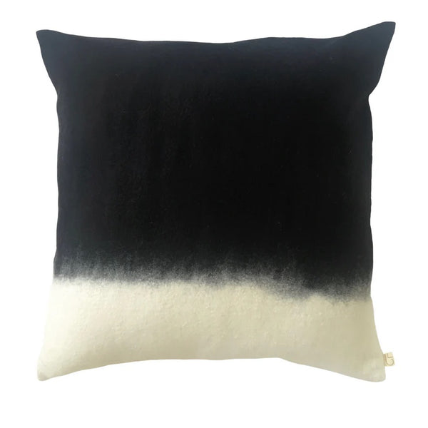 HUMAN MADE 2022FW WOOL CUSHION BLACK ×2 Modern Boho Wool Throw Pillow Cushion Covers - Eclipse – THE