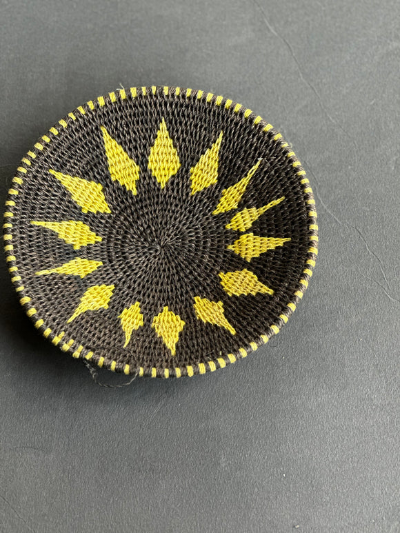 HANDWOVEN SISAL ZIENZELE BASKET 8” # 44