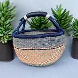 African Basket | Bolga Ghana Basket - Earthtone