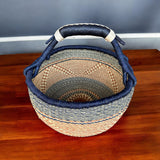 African Basket | Bolga Ghana Basket - Earthtone