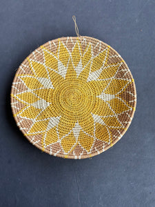HANDWOVEN SISAL ZIENZELE BASKET 10" Across  # 85