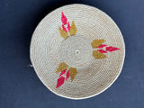 HANDWOVEN SISAL ZIENZELE BASKET 9"-10" Across  # 102