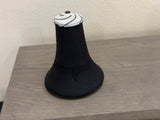 Vintage African Bahima Wooden Milk Container, ekyanzi Bahima Tribal Uganda Vessel - Black