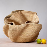 Bolga Wave Basket - Natural Wonder