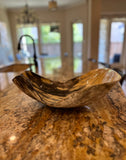 Kanyana Curved Horn Decorative Bowl -Light