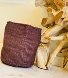 Kiondo Floor Sisal Storage Basket | Melange  Solid Brown