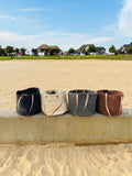 Dark Brown Mifuko Kiondo Kenya  Beach Bag Shopping Bag, Picnic Bag, Storage, Floor Basket, Home Decor