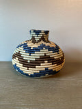 Handmade Decorative Flower Vase, 8" Tall Vase, Bohamian Décor, Wide Mouth vase for Home, Office, Resto Café Décor