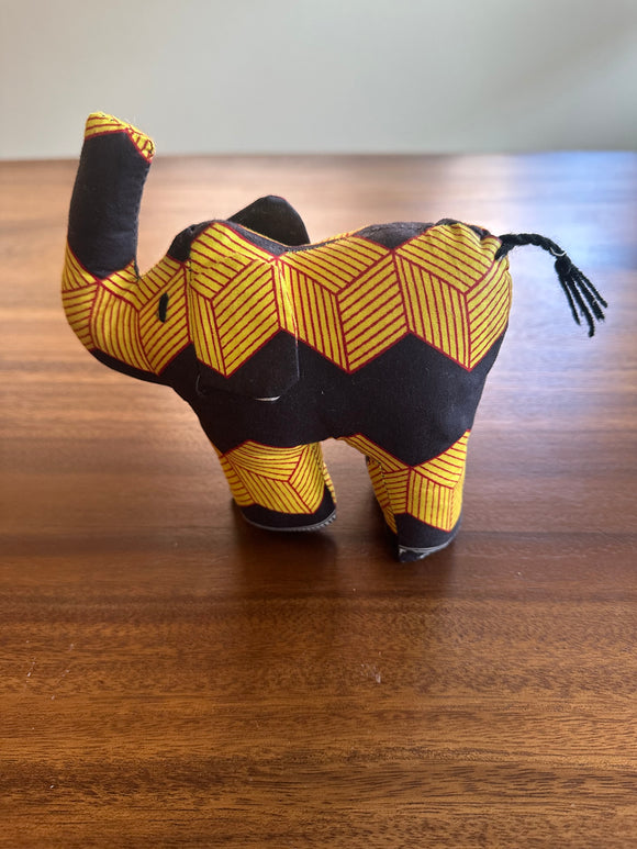 Kitenge Stuffed Animals - Elephant