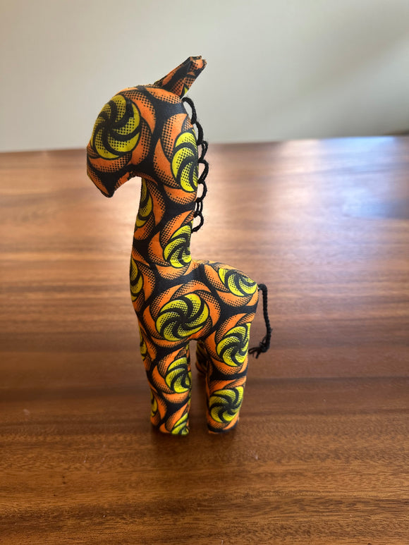 Kitenge Stuffed Animals - Giraffe