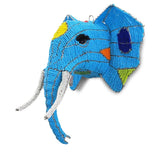 Mini Colourful Beaded Elephant Head