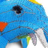 Mini Colourful Beaded Elephant Head