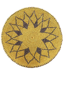 HANDWOVEN SISAL ZIENZELE BASKET 9-10" # 61