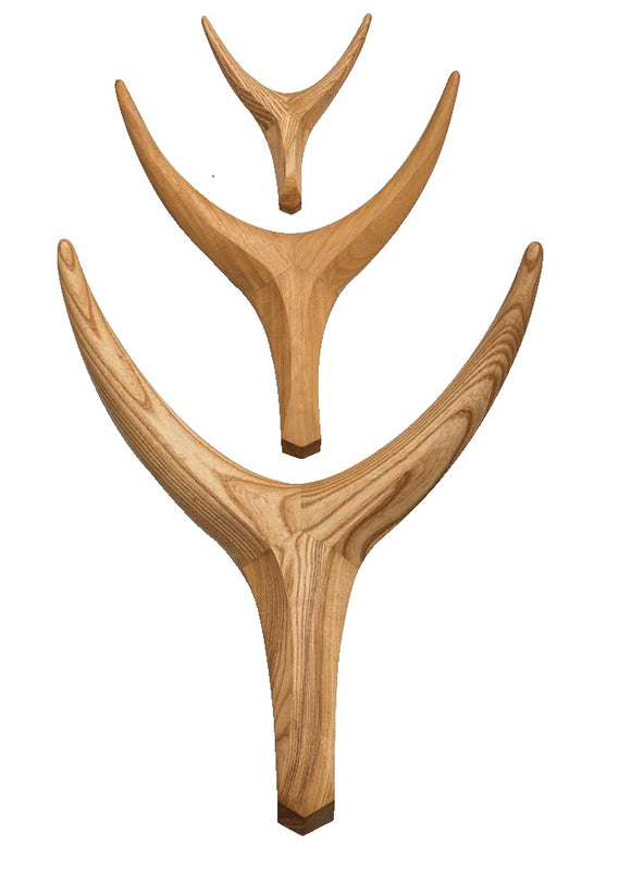 Nguni Head Clear Iroko | Animal Head Wall Decor| Handmade Farmhouse Decor