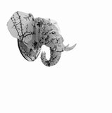 Mini Elephant with Camel Thorn print