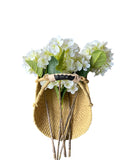 Bolga Forging or Flower Basket Black & Tan Handle