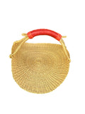 Bolga Forging or Flower Basket Reddish Handles
