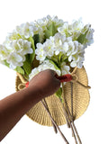 Bolga Forging or Flower Basket Reddish Handles