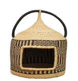 Cat Bed, Pet Bed, Cat Basket, Ped Furniture, Handmade Cat Bed,Bolga Basket, African Basket