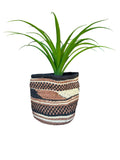 Kiondo Floor Sisal Storage Basket | Planter Baskets | Brown Bushoki
