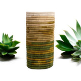 Elegant Flower Vase / Bottle Holder / Center Piece / Home Decor - Olive