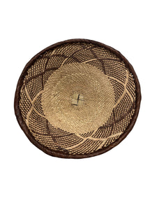 10" Across African Binga or Tonga Zimbabwe Basket # 3