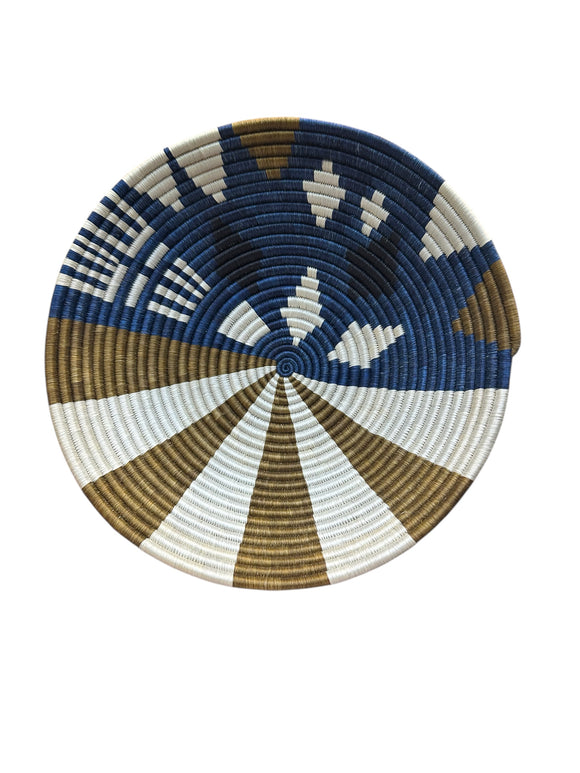 Rwanda African bowl - Blue Olive
