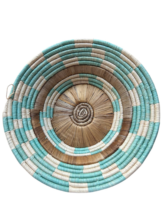 Trade Uganda African Bukedo Bowl Pastel Green 12
