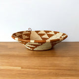 Trade Uganda African Bukedo Bowl Earth Tone 13" Across
