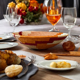 Rwanda African bowl - Orange with Peach