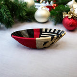 Rwanda African bowl - Mod Black Red