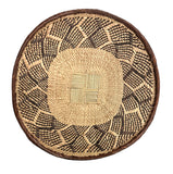 12" Across African Binga or Tonga Zimbabwe Basket # 13