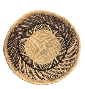 12" Across African Binga or Tonga Zimbabwe Basket # 15
