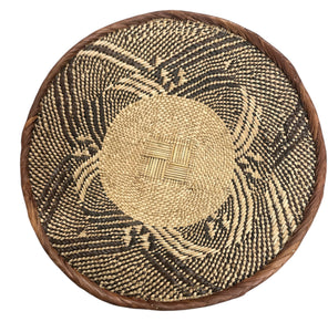 12" Across African Binga or Tonga Zimbabwe Basket # 29