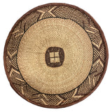 13" Across African Binga or Tonga Zimbabwe Basket # 30