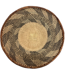 14.5" Across African Binga or Tonga Zimbabwe Basket Basket # 41