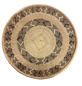 14.5" Across African Binga or Tonga Zimbabwe Basket Basket # 46