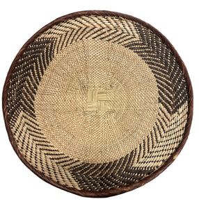 14.5" Across African Binga or Tonga Zimbabwe Basket Basket # 47