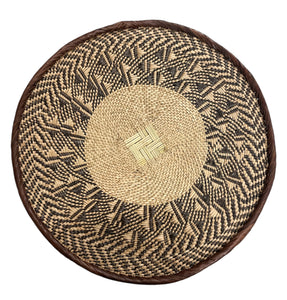 16" Across African Binga or Tonga Zimbabwe Basket Basket # 49