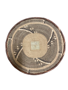 16" Across African Binga or Tonga Zimbabwe Basket Basket # 57