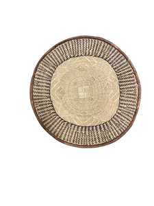 16" Across African Binga or Tonga Zimbabwe Basket Basket # 65