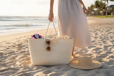 White Mifuko Kiondo Kenya Bag Shopping Bag, Picnic Bag, Storage, Floor Basket, Home Decor