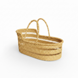 Modern Open Weave Moses Basket