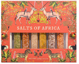 Salts of Africa Salt Collection | Gourmet Sampler Spice Gift Set | Gift for Men | Gift for Women | Gift for all occasions | Infused Salt | Caviar Salt | Cape Malay Salt | Oak Smoked Salt | Roobios Infused Salt | African Herb Salts | 8-Gift Set Pack